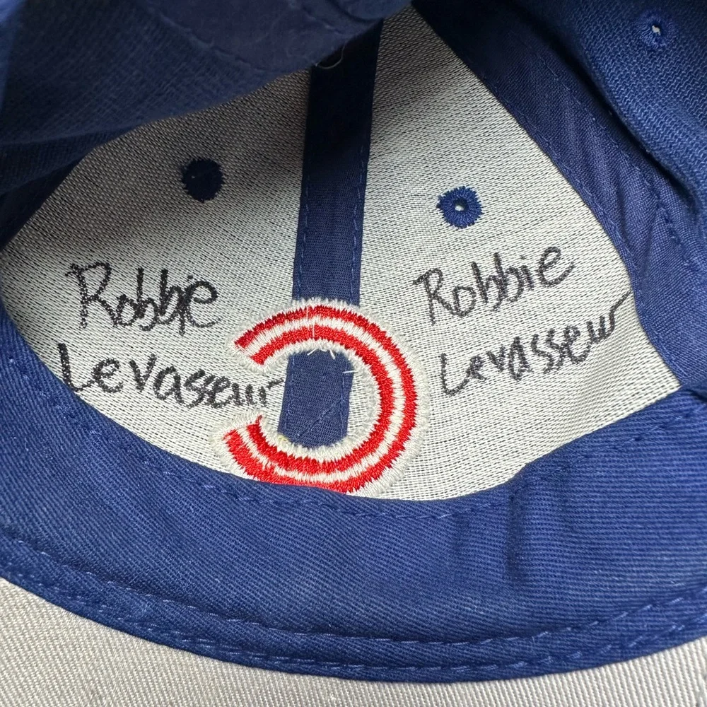 Chicago Cubs Baseball Cap Youth Fan Favorite Tag Cotton‎ Vintage Hook Loop Tape